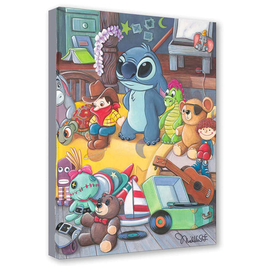 Michelle St. Laurent Disney Lilo's Toys Limited Edition Canvas Giclee