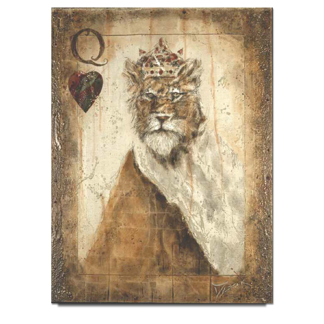 Trevor Mezak Lioness Limited Edition Canvas Giclee