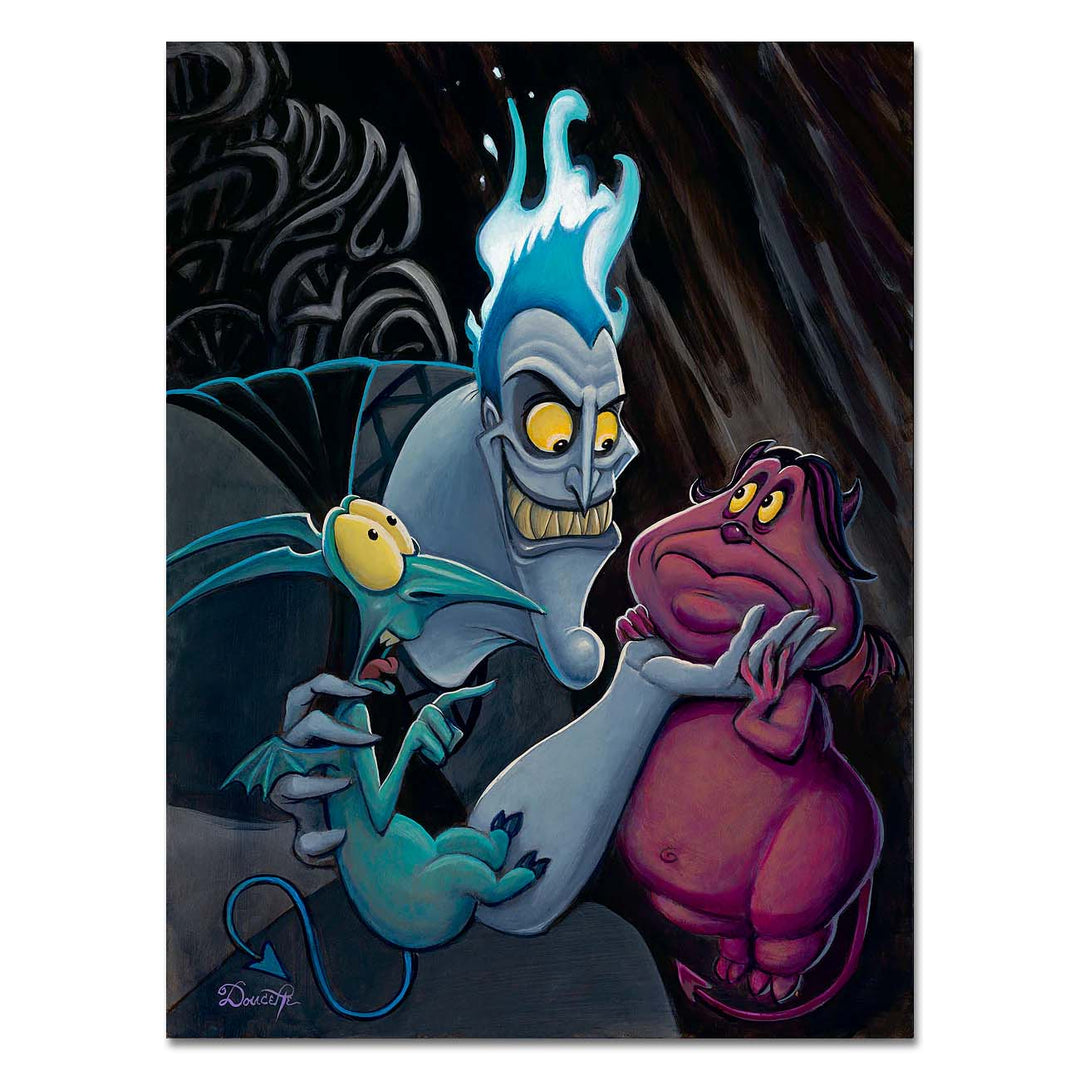 Bob Doucette Disney Listen Up! Limited Edition Canvas Giclee