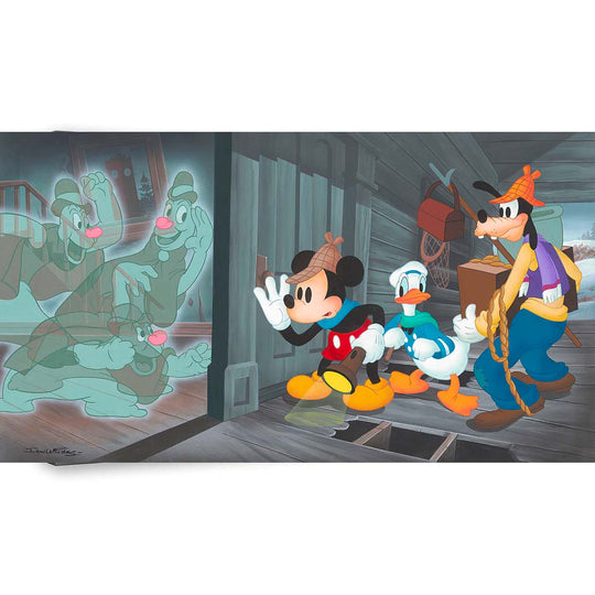 Don "Ducky" Williams Disney Lonesome Ghosts Limited Edition Canvas Giclee