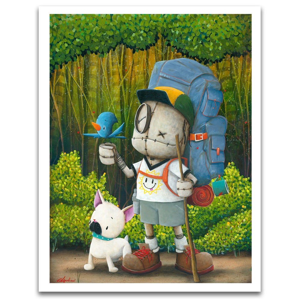 Fabio Napoleoni Love Leads the Way Limited Edition Paper Giclee