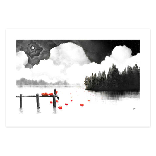 Mackenzie Thorpe "Love for the World" Limited Edition Paper Giclee