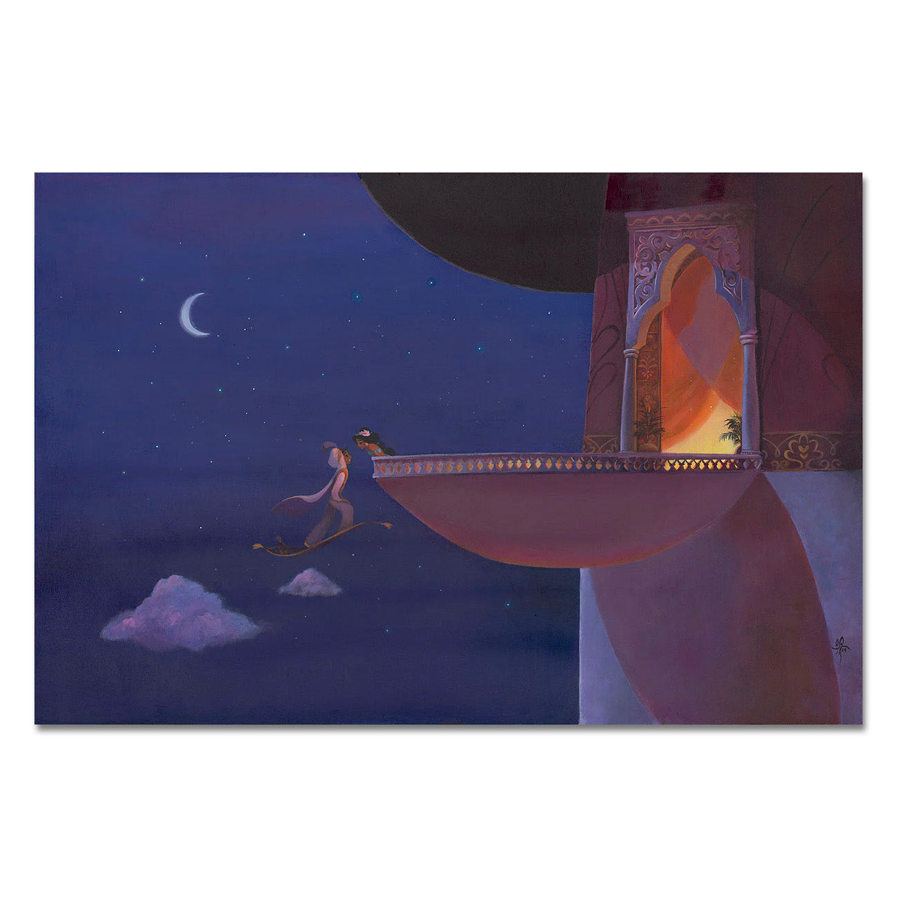 Liana Hee Disney Love is in the Air Limited Edition Canvas Giclee