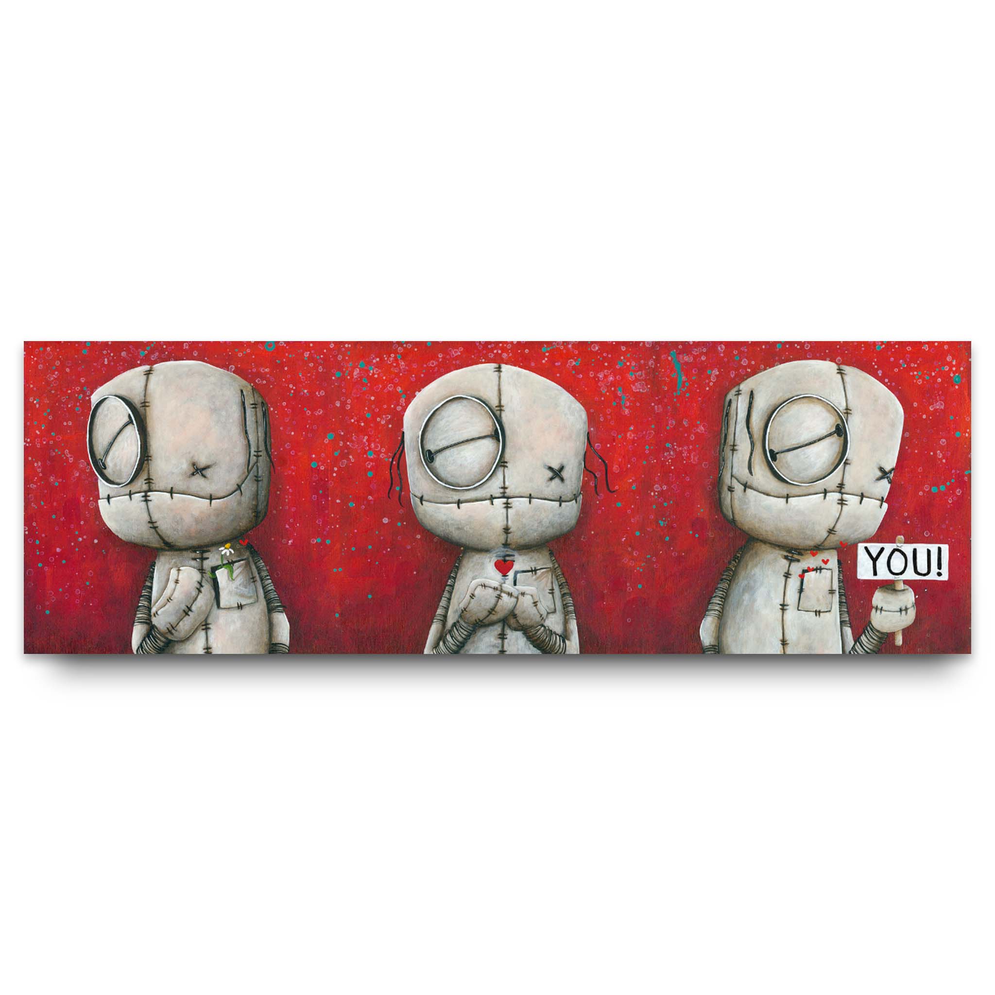 Fabio Napoleoni Love You Limited Edition Canvas Giclee