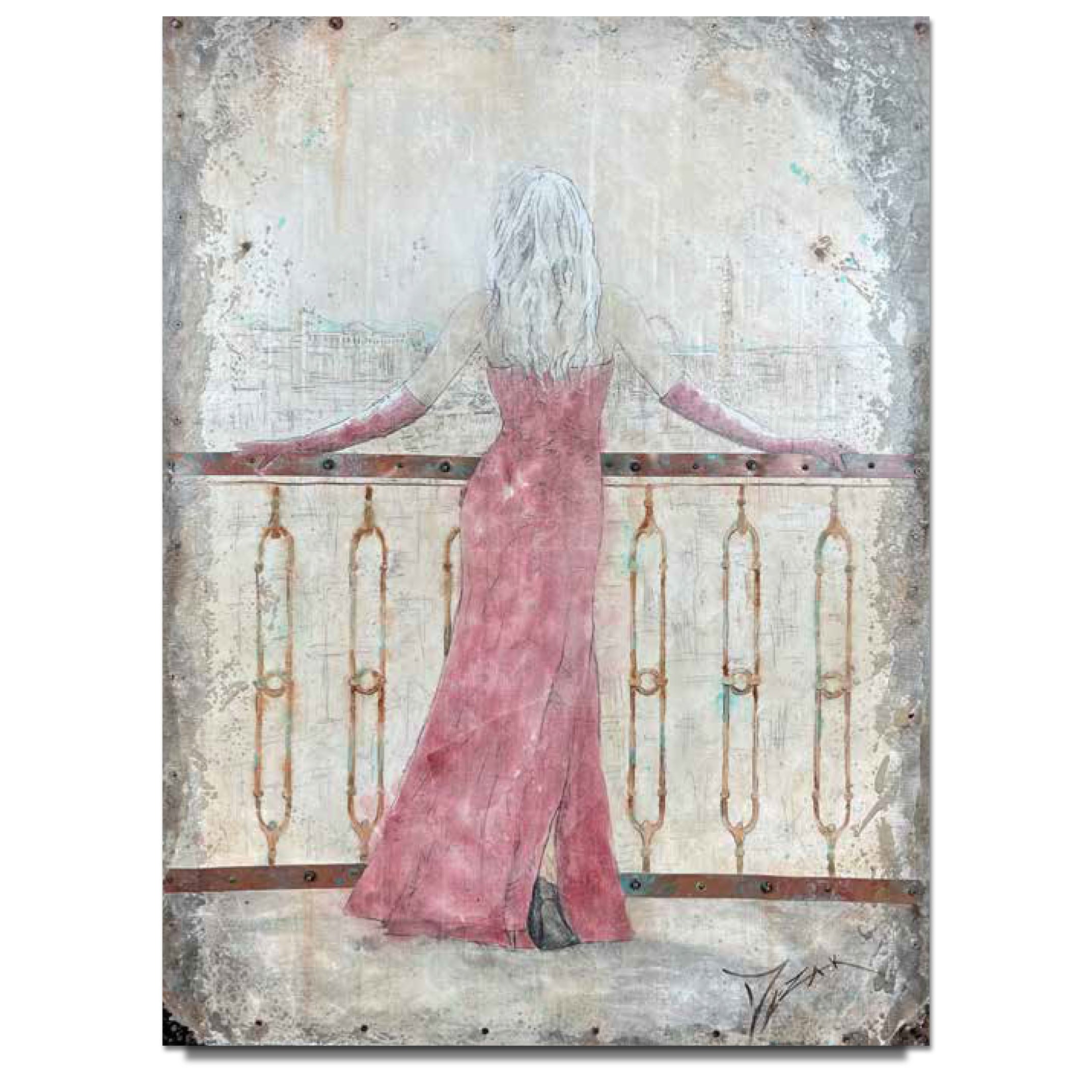 Trevor Mezak Luck Be A Lady Limited Edition Canvas Giclee