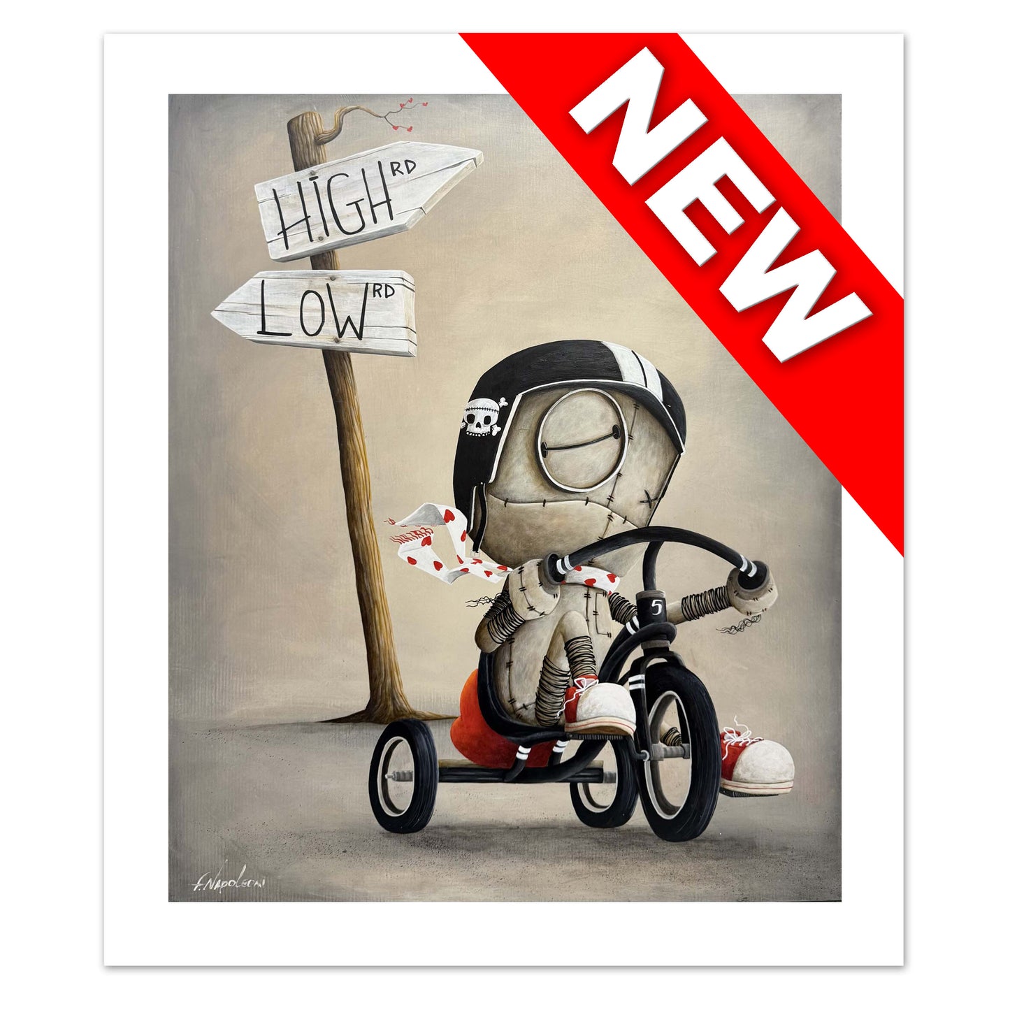 Fabio Napoleoni "Maverick" Limited Edition Paper Giclee