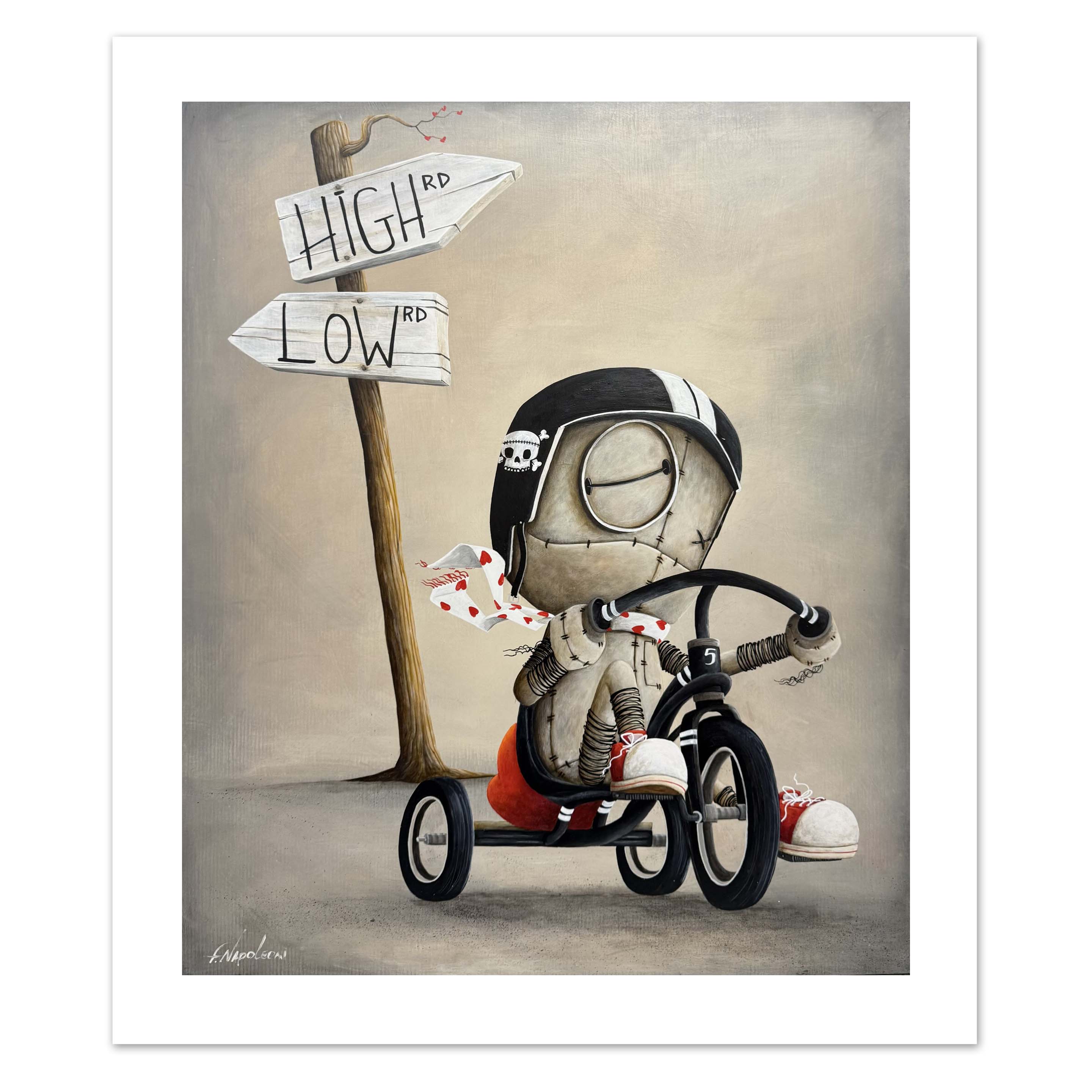 Fabio Napoleoni "Maverick" (Outcast 5) Limited Edition Paper Giclee