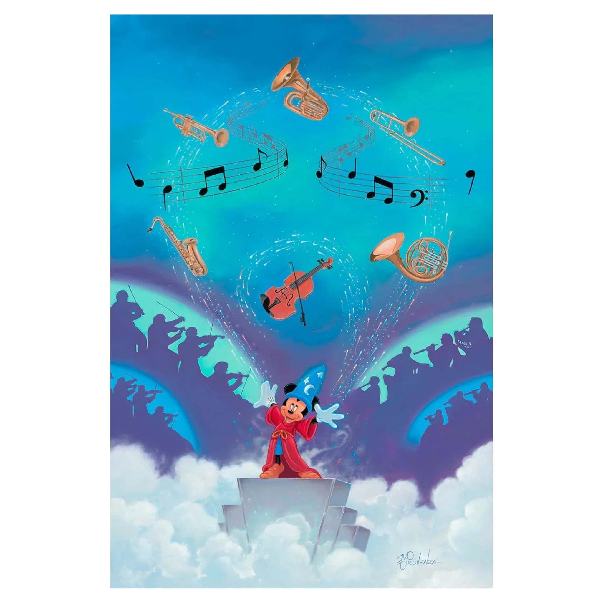Michael Provenza Disney Maestro Limited Edition Canvas Giclee