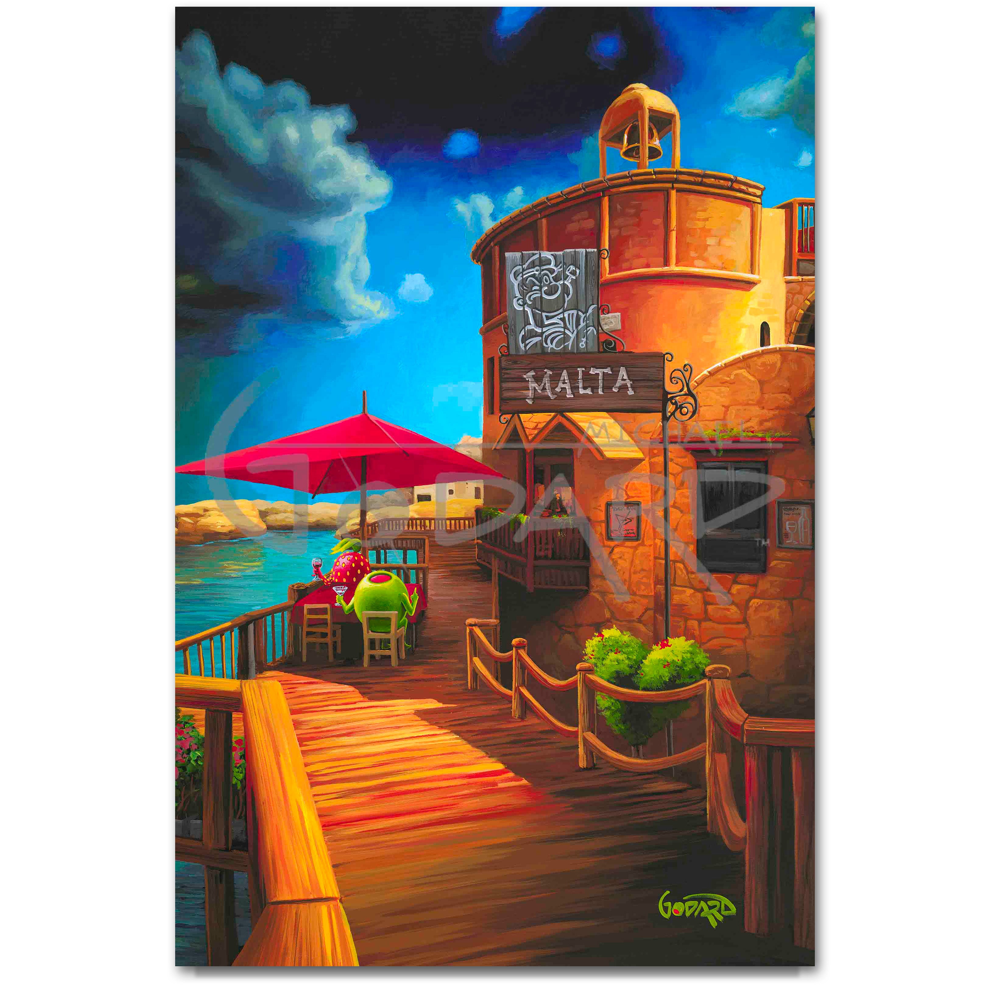 Michael Godard Popeye Village Limited Edition