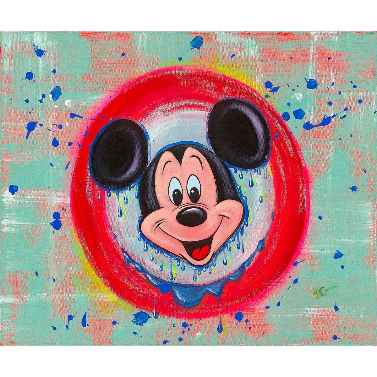Dom Corona Disney Mickey Mess Club Limited Edition Canvas Giclee