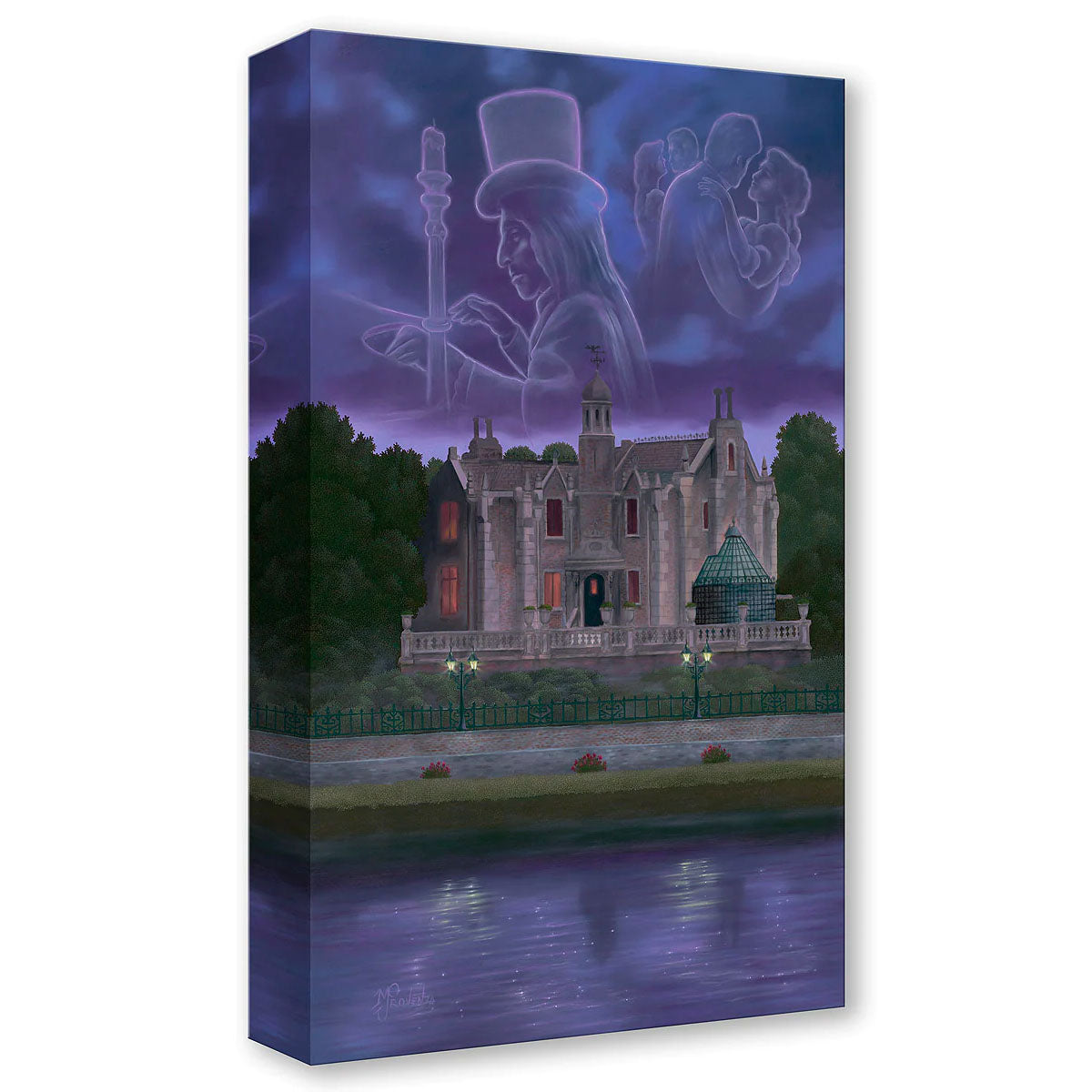 Michael Provenza Disney "Midnight Waltz" Limited Edition Canvas Giclee
