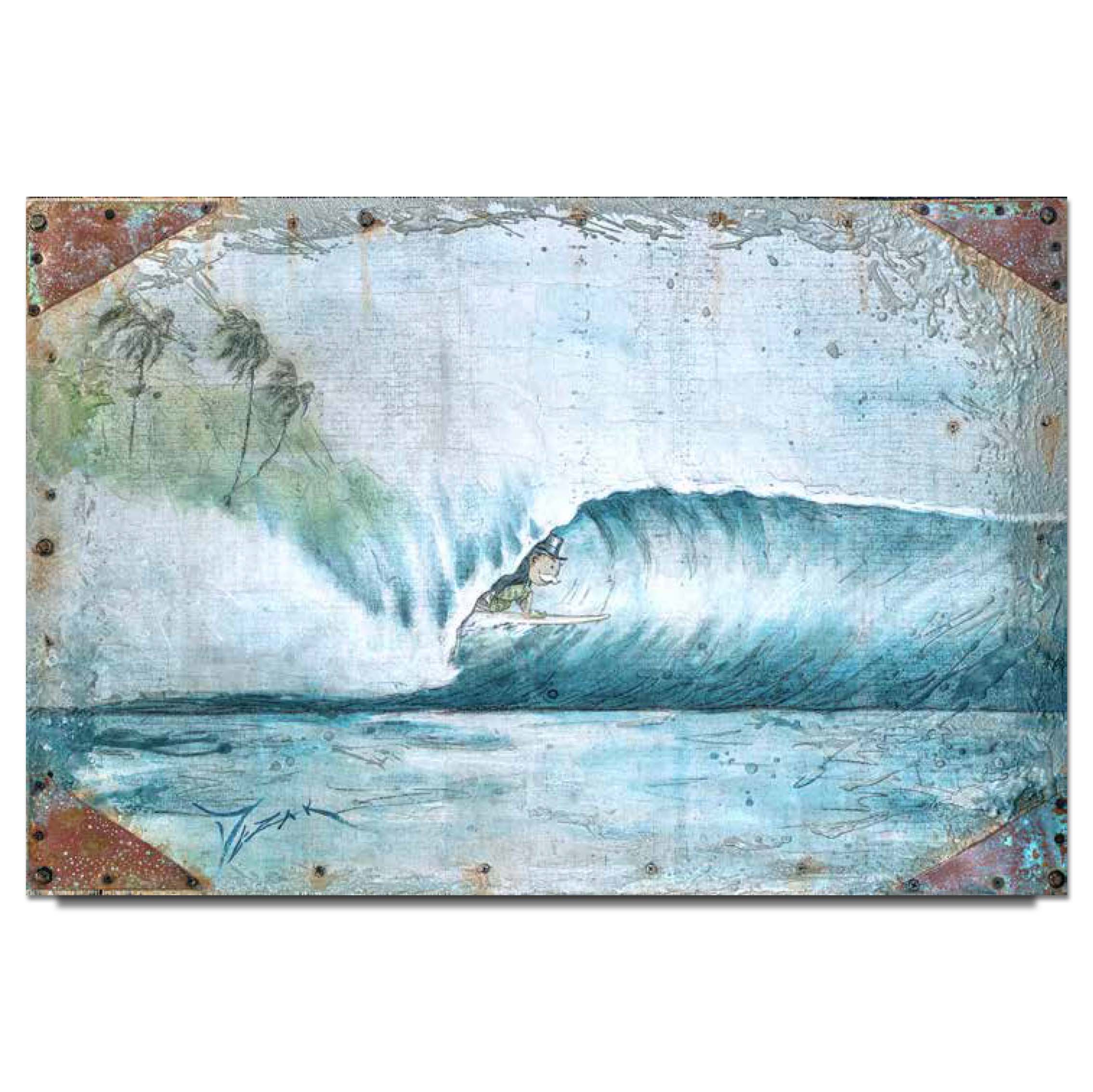 Trevor Mezak Millionaire's Vacation Limited Edition Canvas Giclee