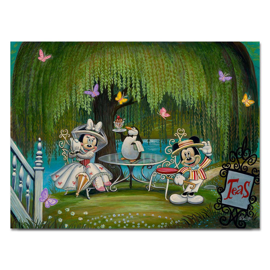 Bob Doucette Disney Minnie Poppins Limited Edition Canvas Giclee