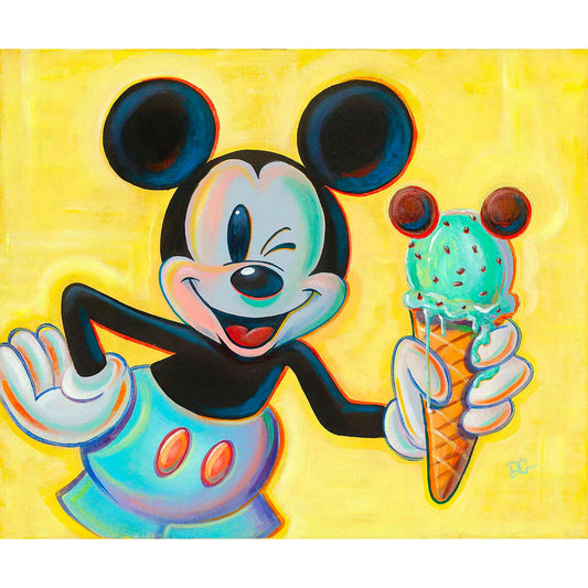 Dom Corona Disney "Minty Mouse" Limited Edition Canvas Giclee