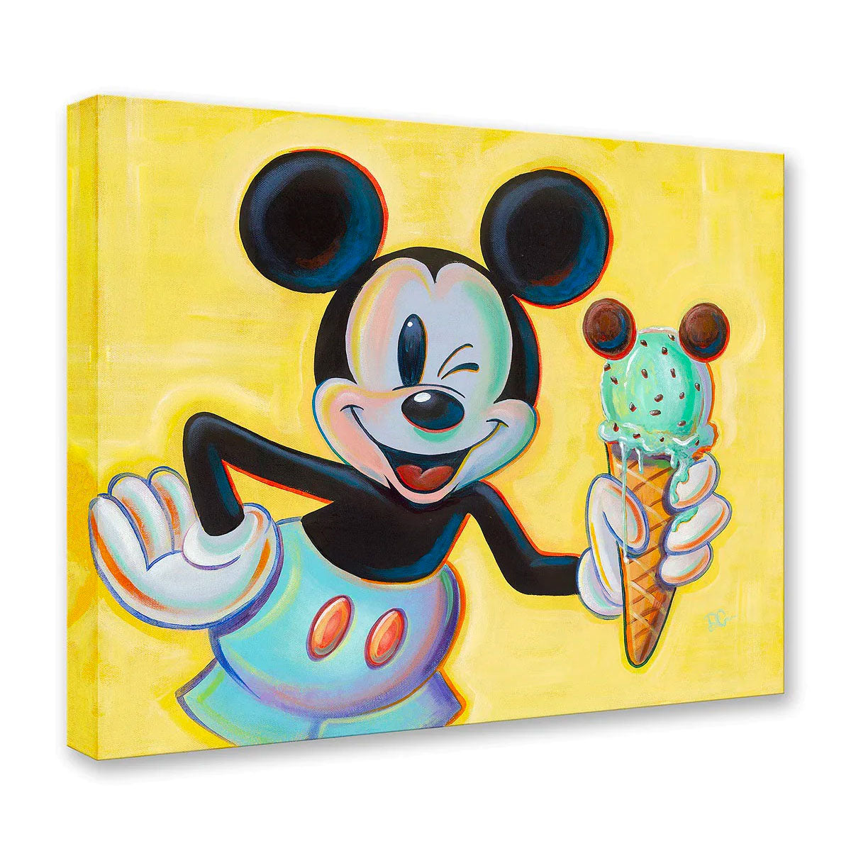 Dom Corona Disney "Minty Mouse" Limited Edition Canvas Giclee