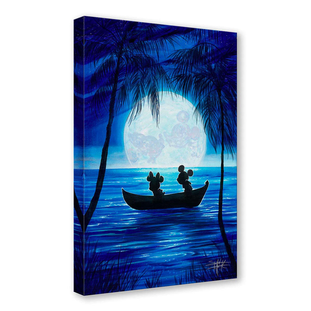 Stephen Fishwick Disney Moonlight Moment Limited Edition Canvas Giclee