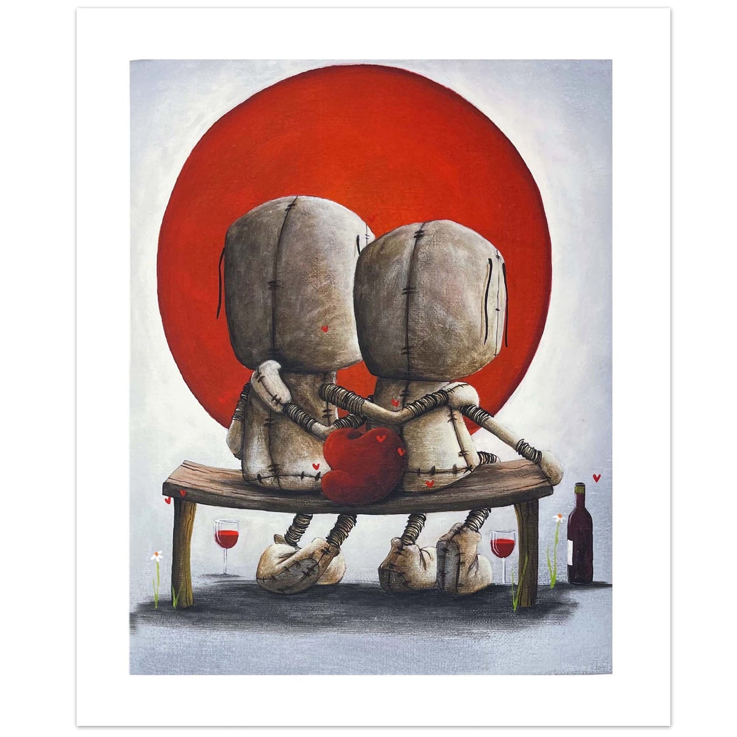 Fabio Napoleoni "Much More Than Friends" Open Edition Paper Giclee