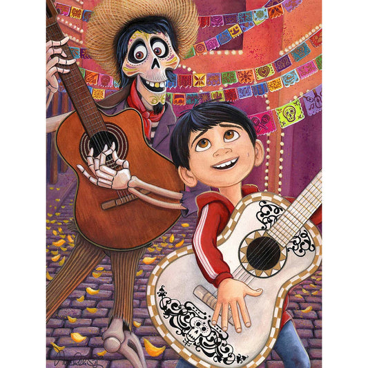 Michelle St. Laurent Disney "Music in Our Soul" Limited Edition Canvas Giclee