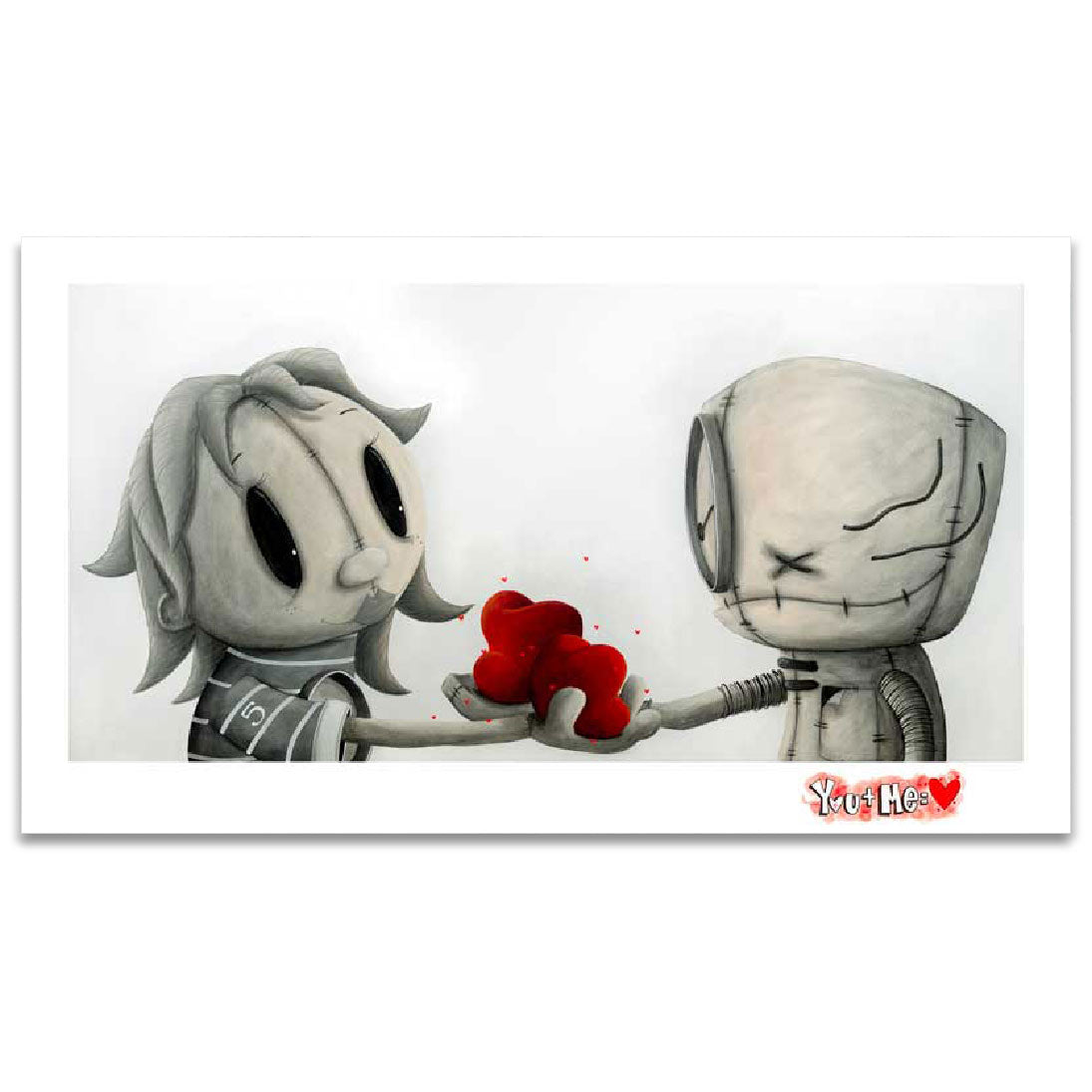 Fabio Napoleoni "My Love For Your Love" Limited Edition Paper Giclee
