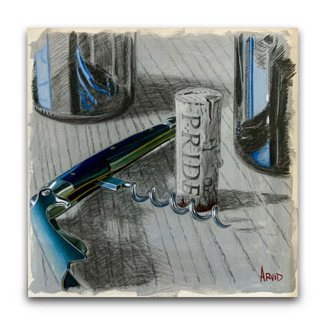 Thomas Arvid Napa Blues Limited Edition Canvas Giclee