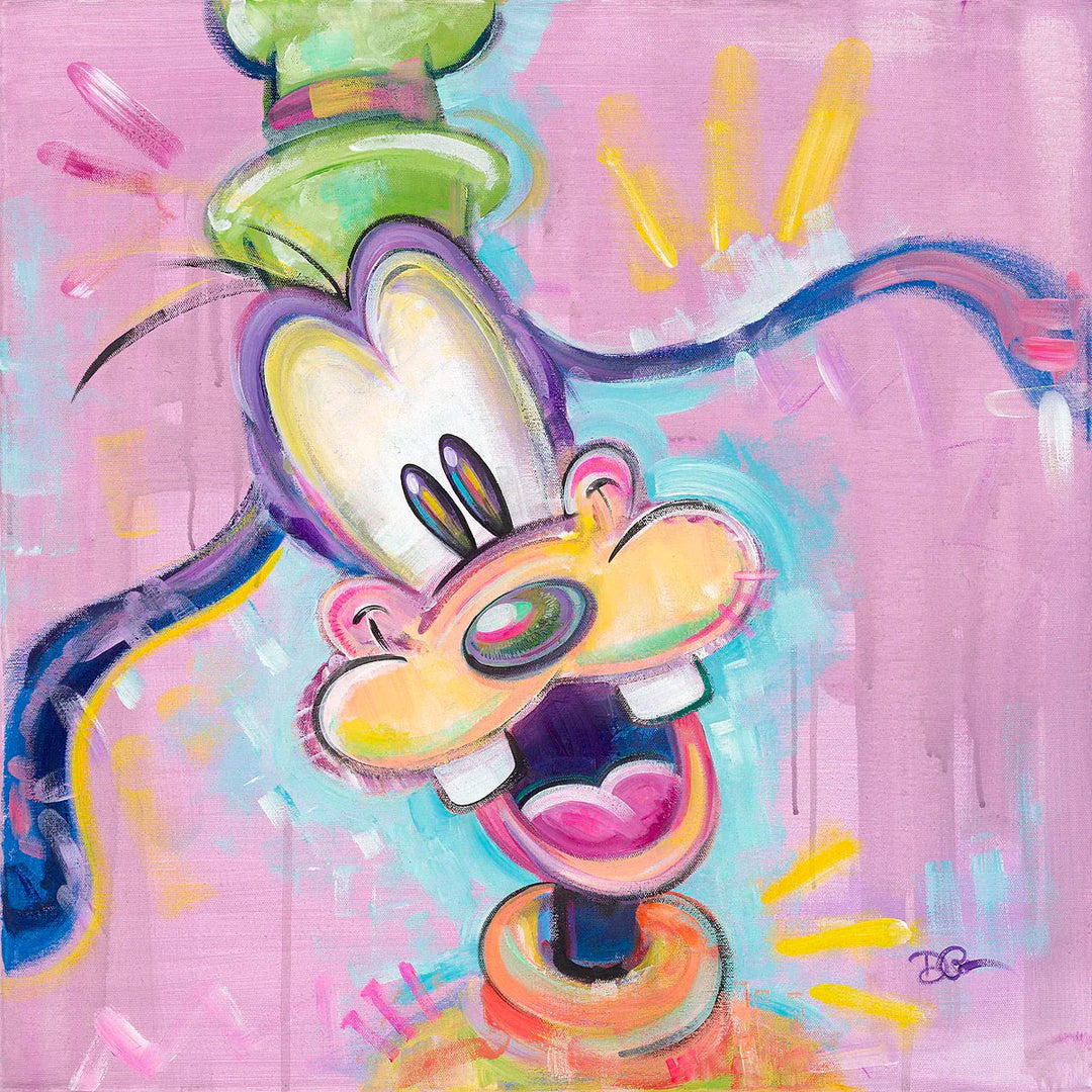 Dom Corona Disney Naturally Goofy Limited Edition Canvas Giclee