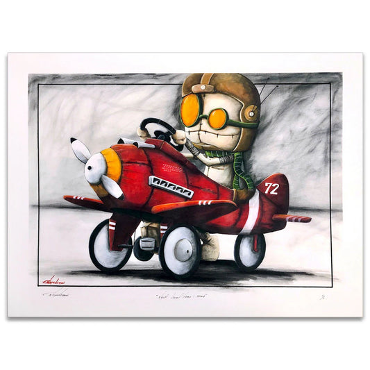 Fabio Napoleoni "Next Level Here I Come" Limited Edition Paper Giclee