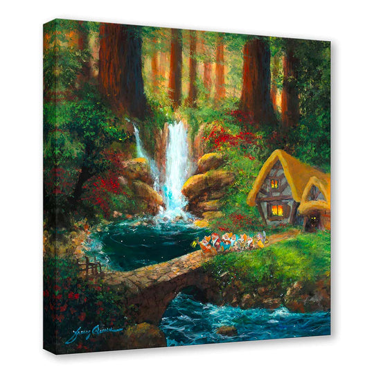 James Coleman Disney Off We Go Limited Edition Canvas Giclee