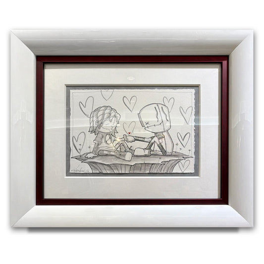 Fabio Napoleoni Original "Only You and I" Original Pen and Ink