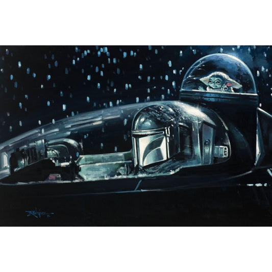 Rodel Gonzalez Star Wars "Partners for Life" Limited Edition Canvas Giclee