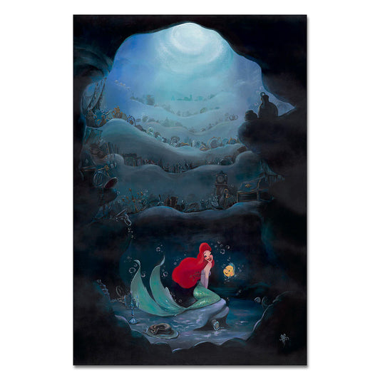 Liana Hee Disney "Part of That World" Limited Edition Canvas Giclee