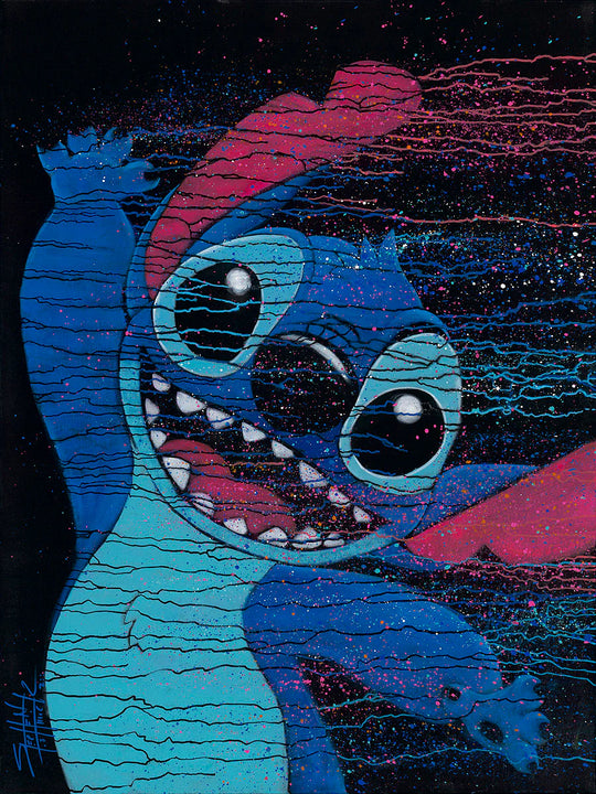 Stephen Fishwick Disney Playing in the Rain Limited Edition Canvas Giclee