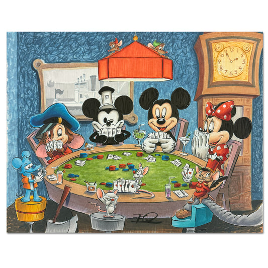 Ben Olson "Poker Mice" Original
