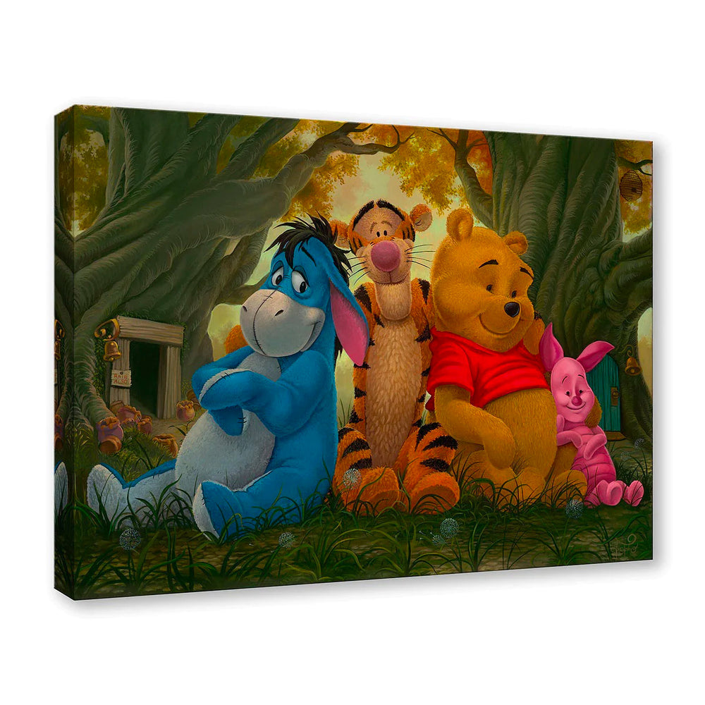 Jared Franco Disney Pooh and His Pals Limited Edition Canvas Giclee