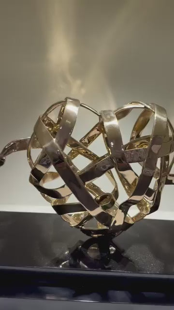 Mackenzie Thorpe "Lovers Entwined" Sculpture