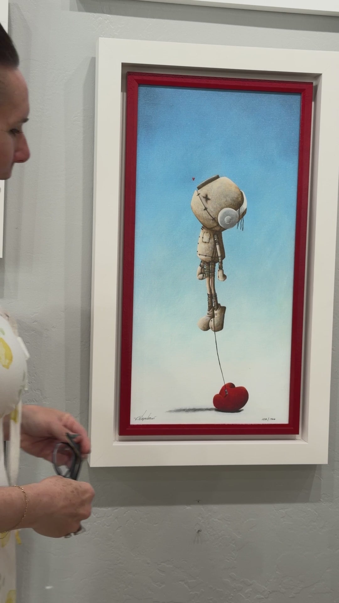 Fabio Napoleoni "It Gets Me Higher" Limited Edition Canvas Giclee