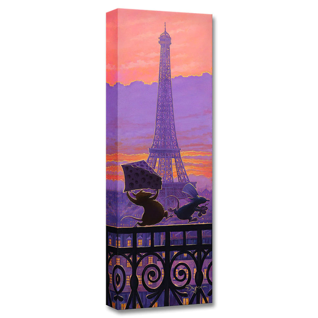 Tim Rogerson Disney Race to the Kitchen Limited Edition Canvas Giclee