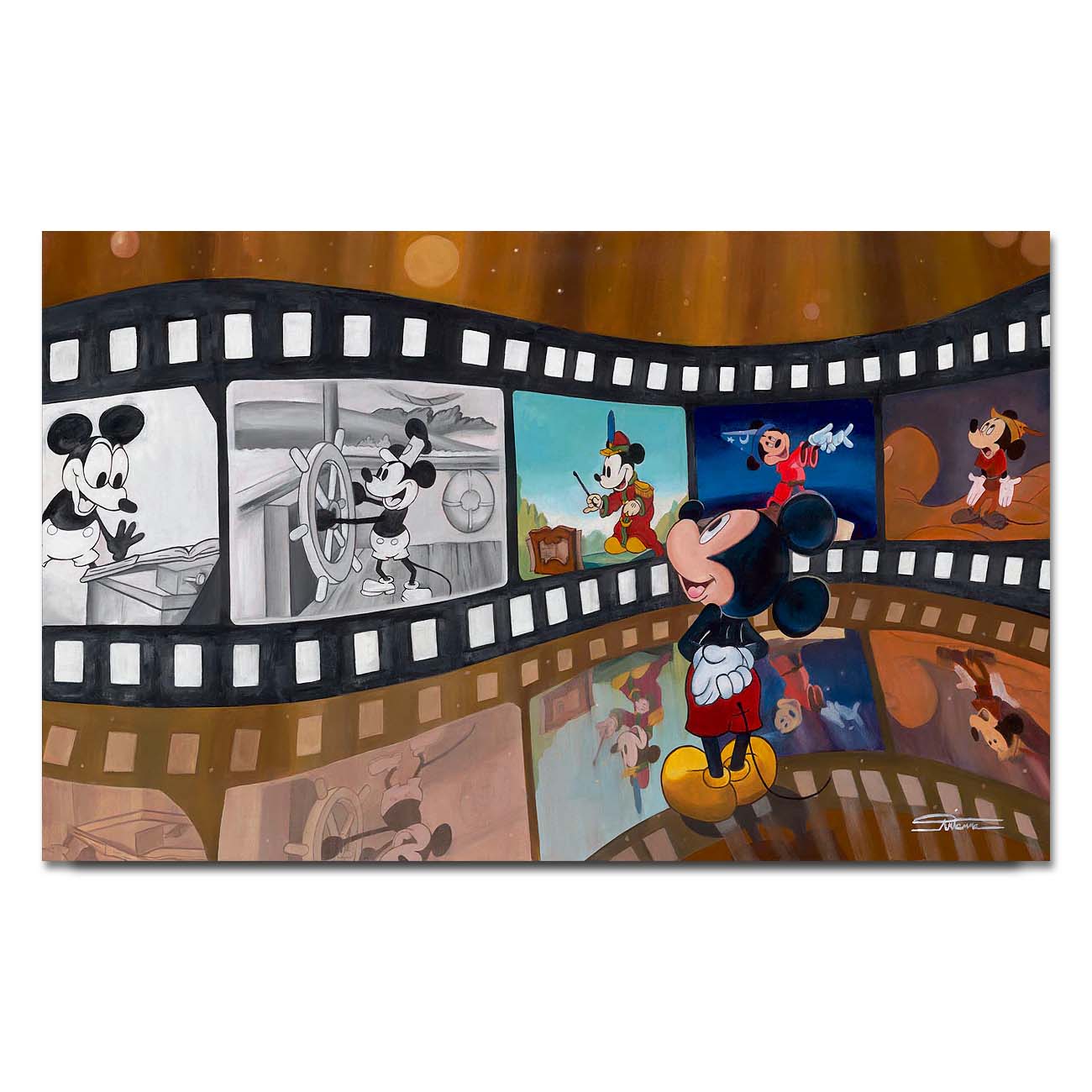 Arienne Boley Disney Reel Good Friend Limited Edition Giclee