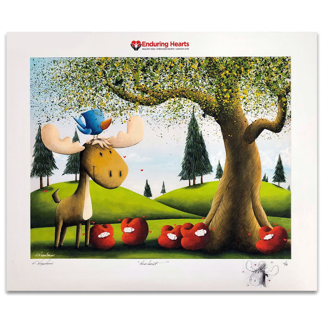 Fabio Napoleoni "Resilient" Limited Edition Paper Giclee