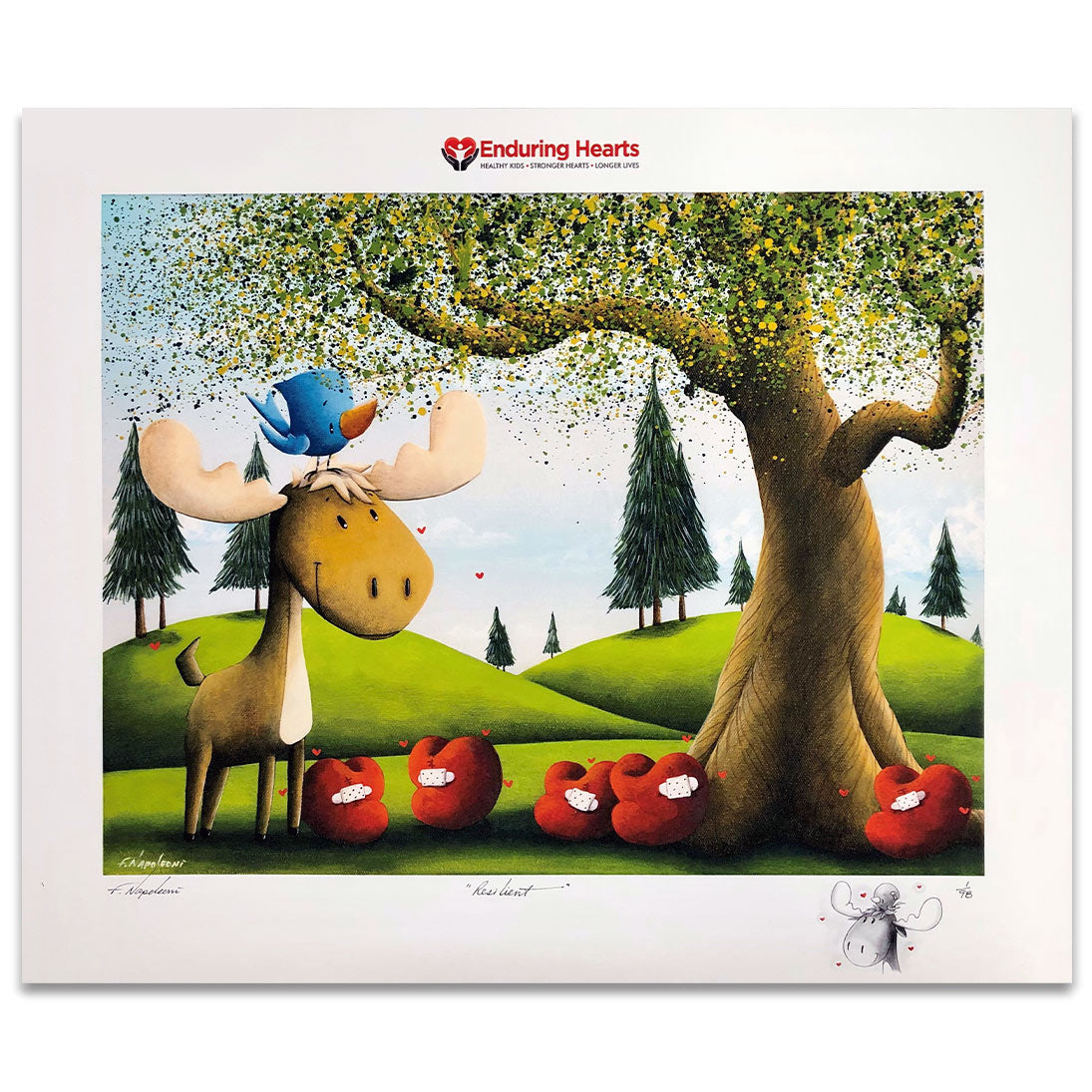Fabio Napoleoni "Resilient" Limited Edition Paper Giclee