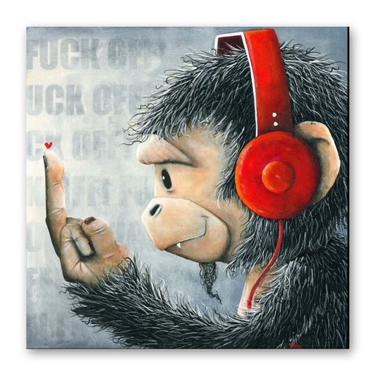 Fabio Napoleoni "Respectfully with Love" Limited Edition Canvas Giclee