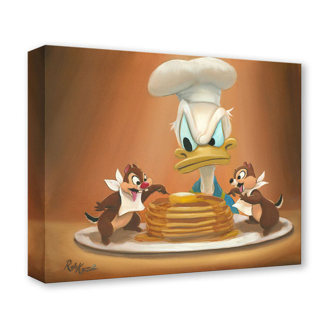Rob Kaz Disney Breakfast Bandits Limited Edition Canvas Giclee