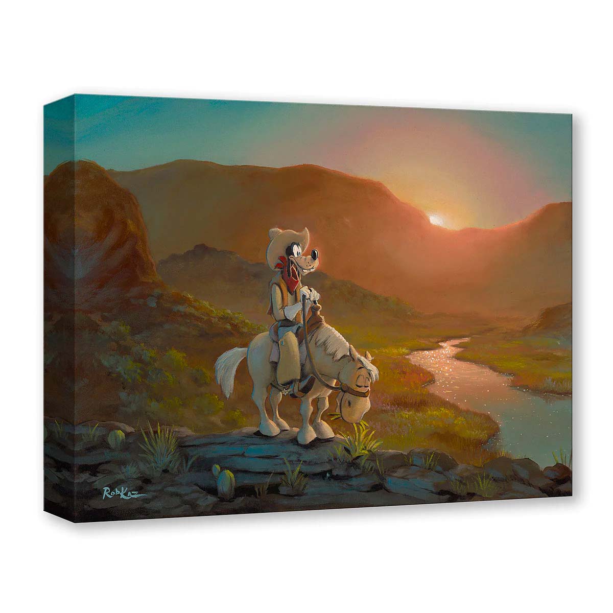 Rob Kaz Disney "On the Range" Limited Edition Canvas Giclee