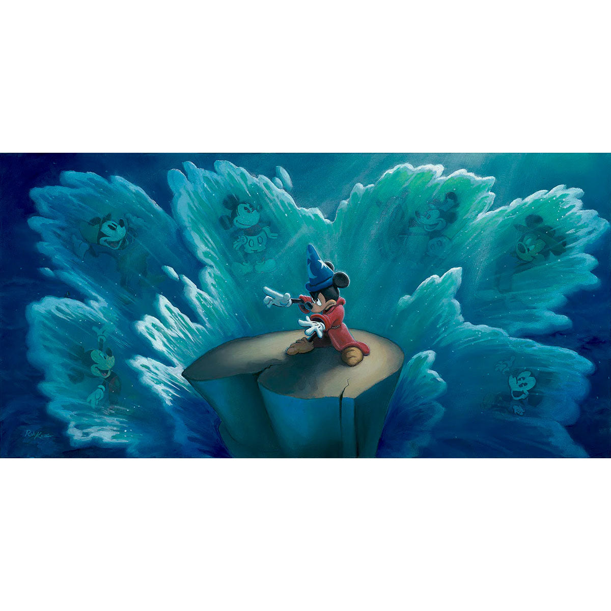 Rob Kaz Disney Tides of Time Limited Edition Canvas Giclee