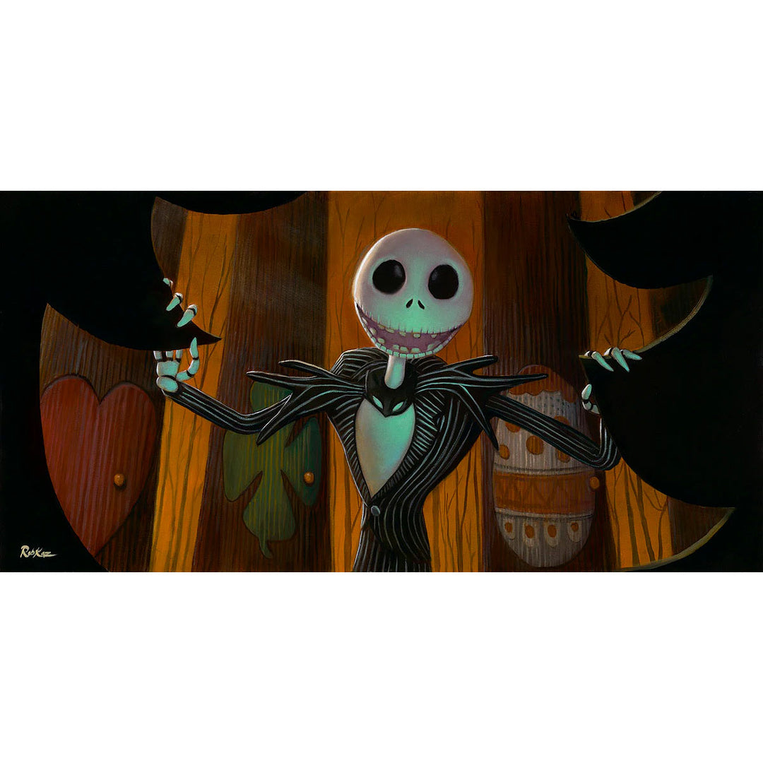 Rob Kaz Disney What's This? Limited Edition Canvas Giclee