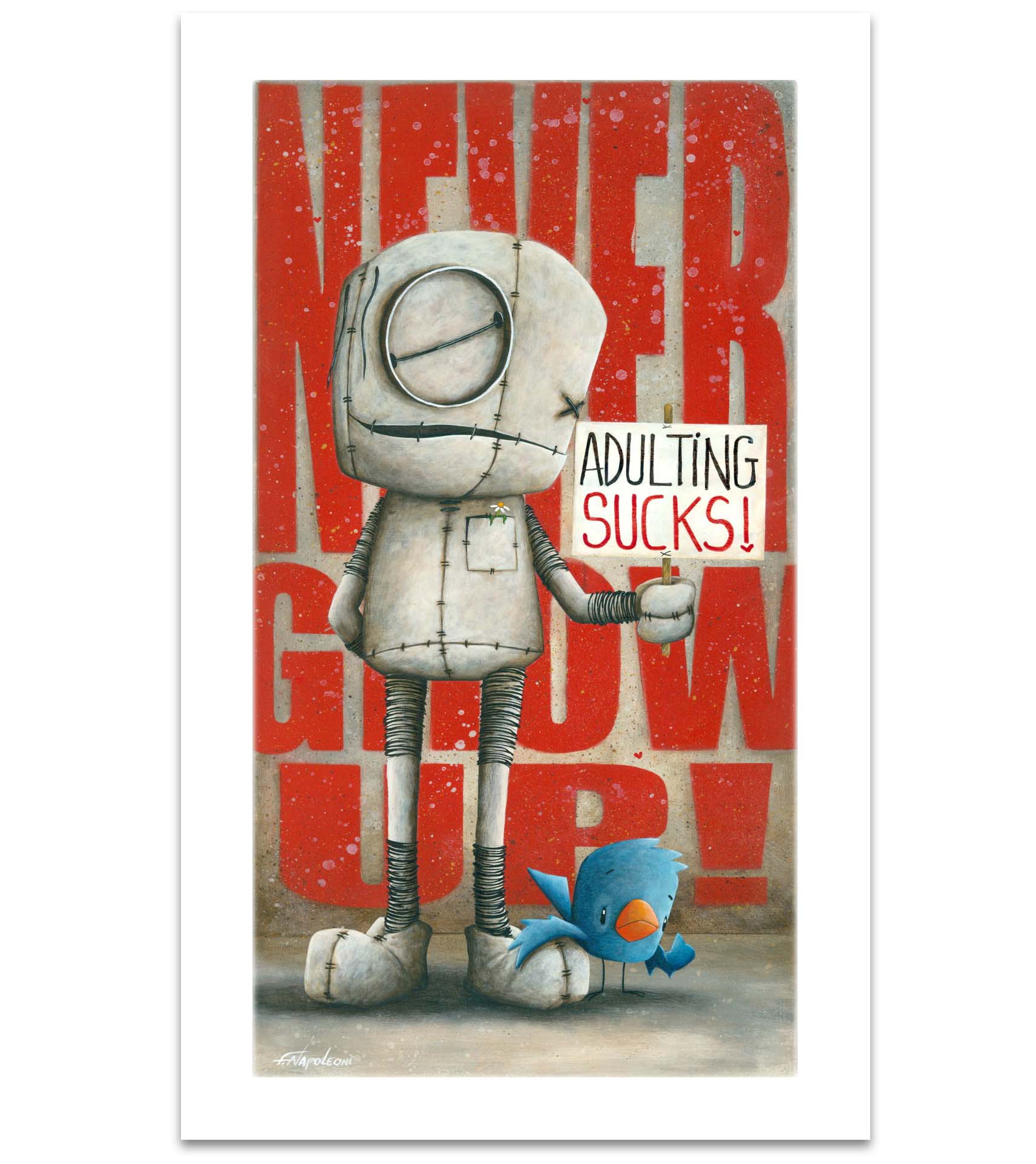Fabio Napoleoni "Sadly Unavoidable" Limited Edition Giclee