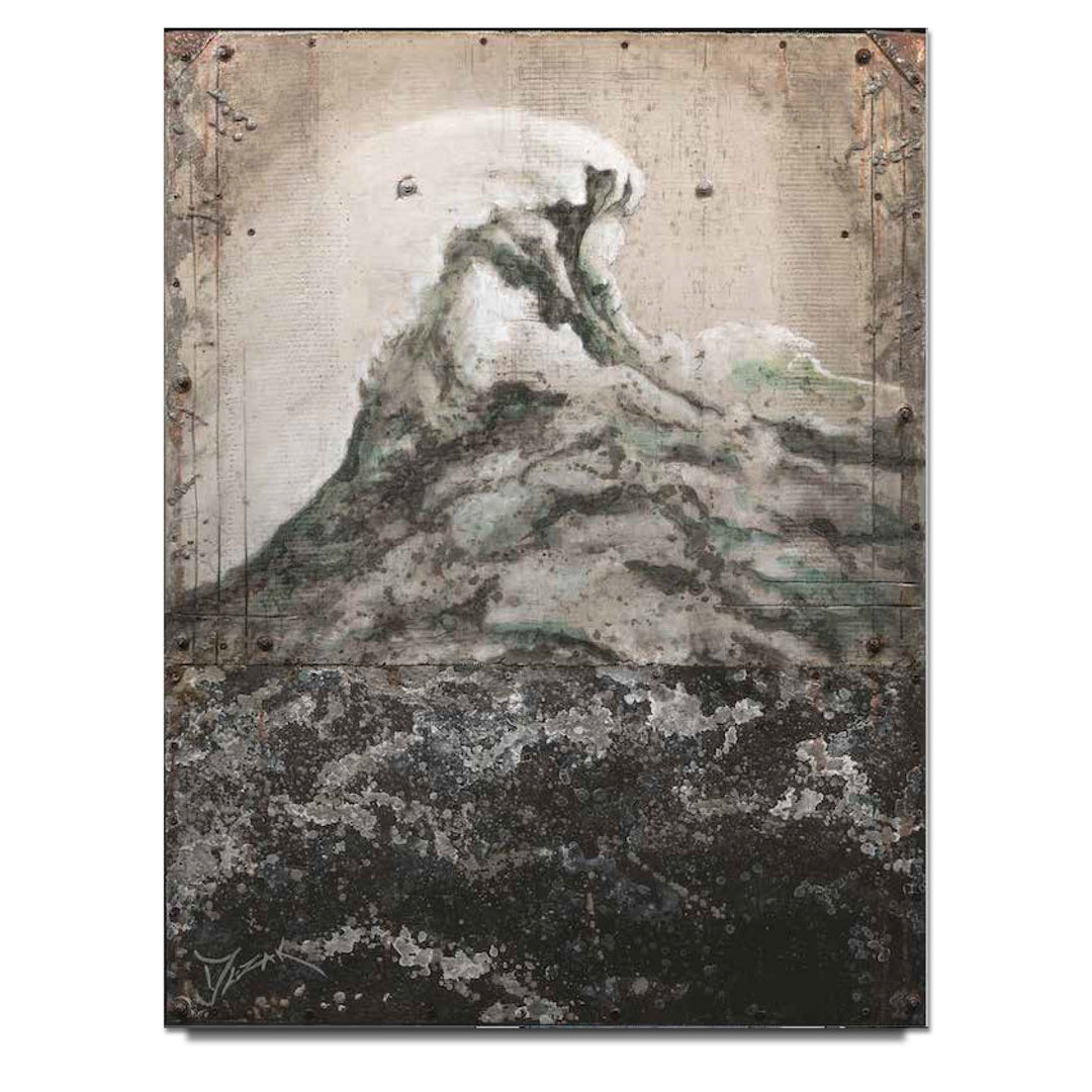 Trevor Mezak Sakawa Wave Limited Edition Canvas Giclee
