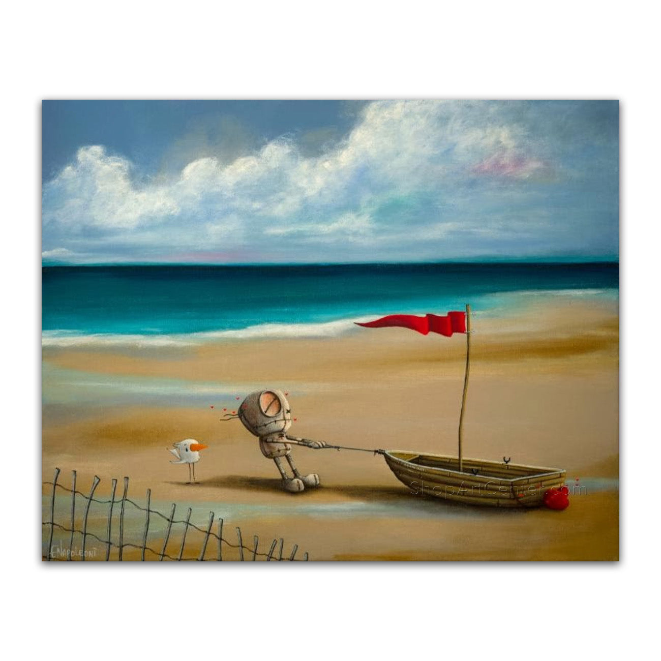 Fabio Napoleoni "Somewhere Beyond the Sea" Limited Edition Giclee