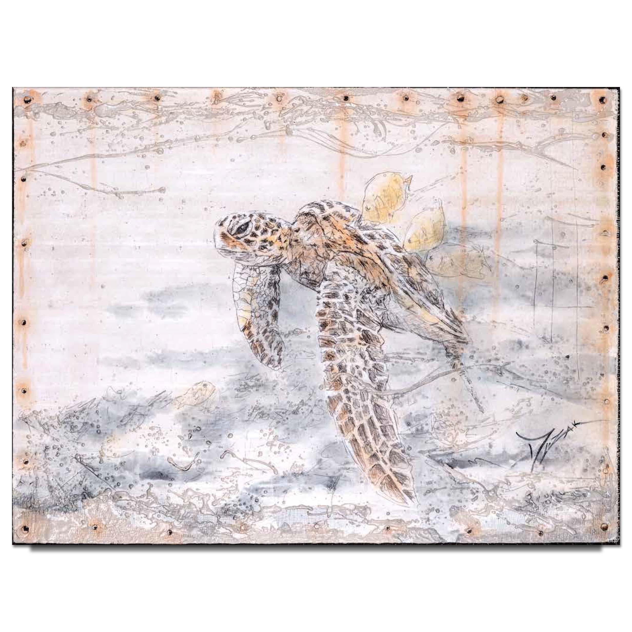 Trevor Mezak Secret Sanctuary Limited Edition Canvas Giclee
