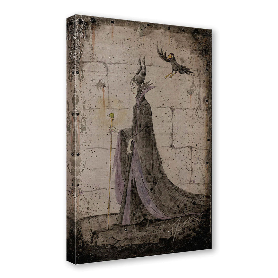 Trevor Mezak Disney Sinister Stroll Limited Edition Canvas Giclee