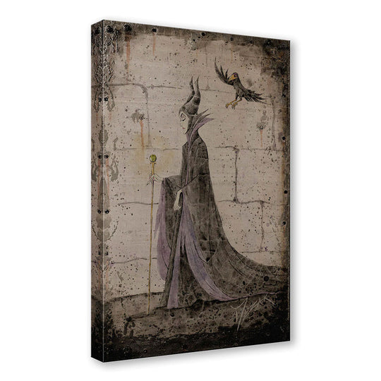 Trevor Mezak Disney Sinister Stroll Limited Edition Canvas Giclee